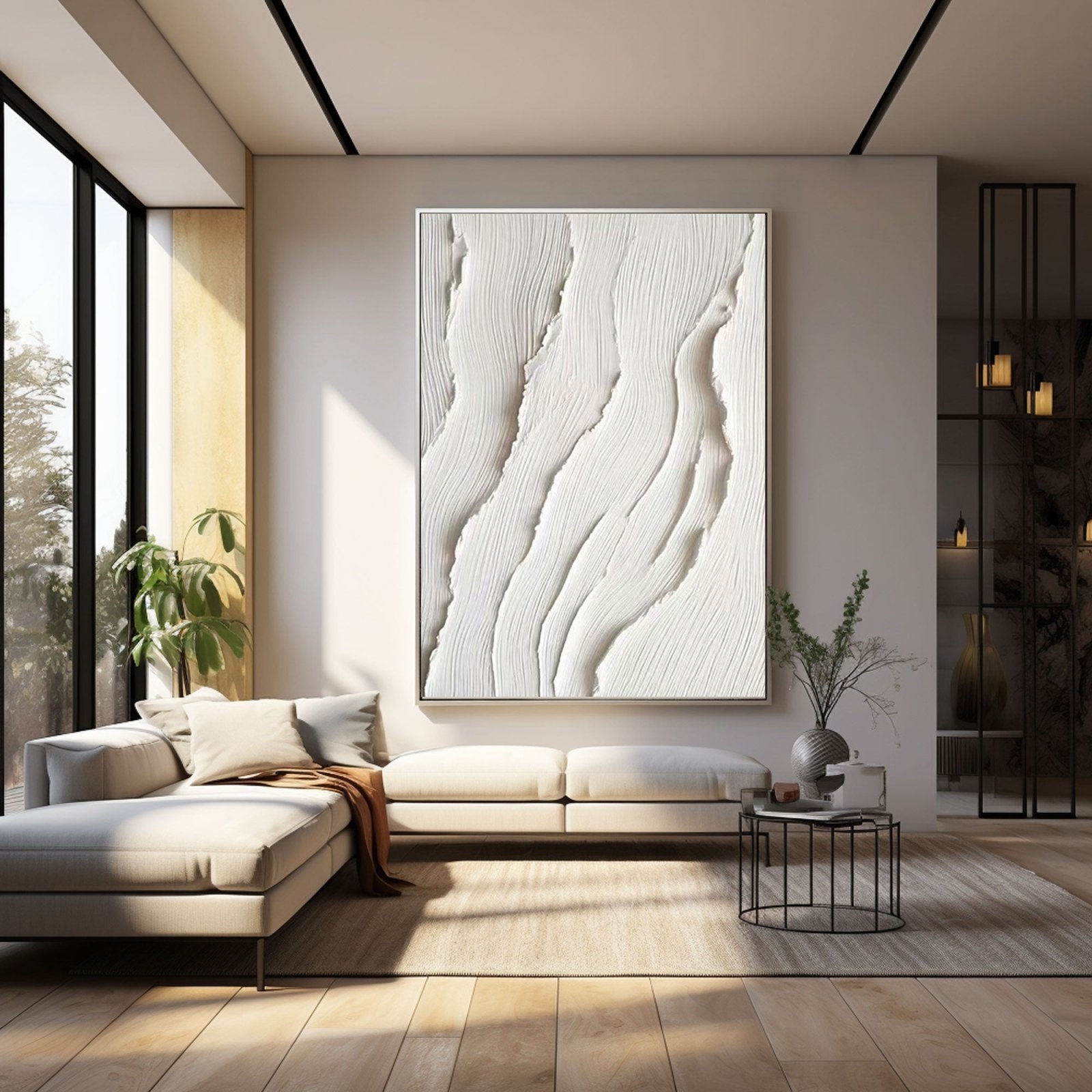 Plaster Painting  "Eternal Flow"