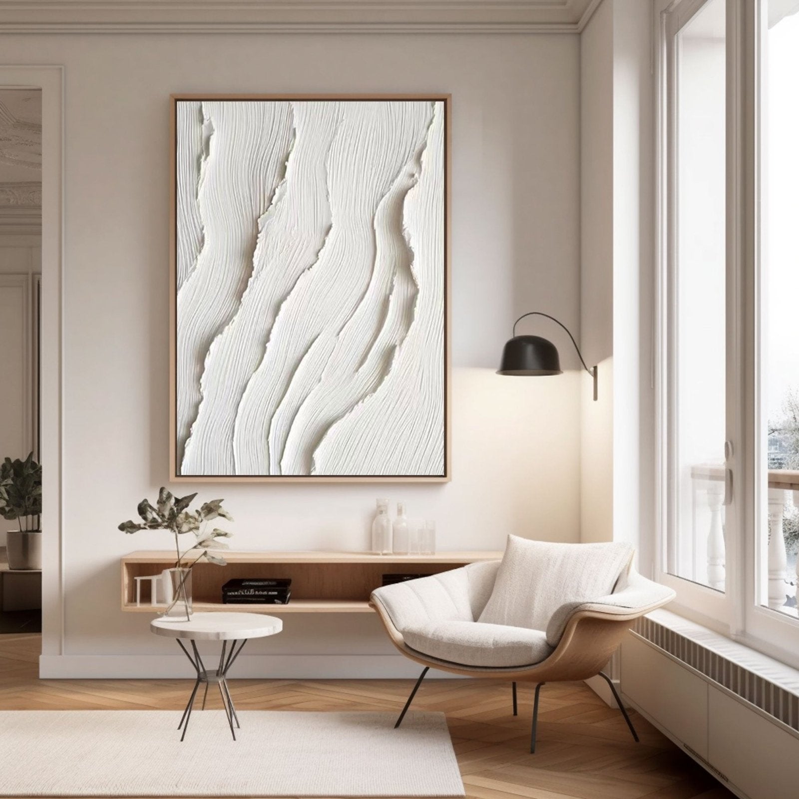 Plaster Painting  "Eternal Flow"