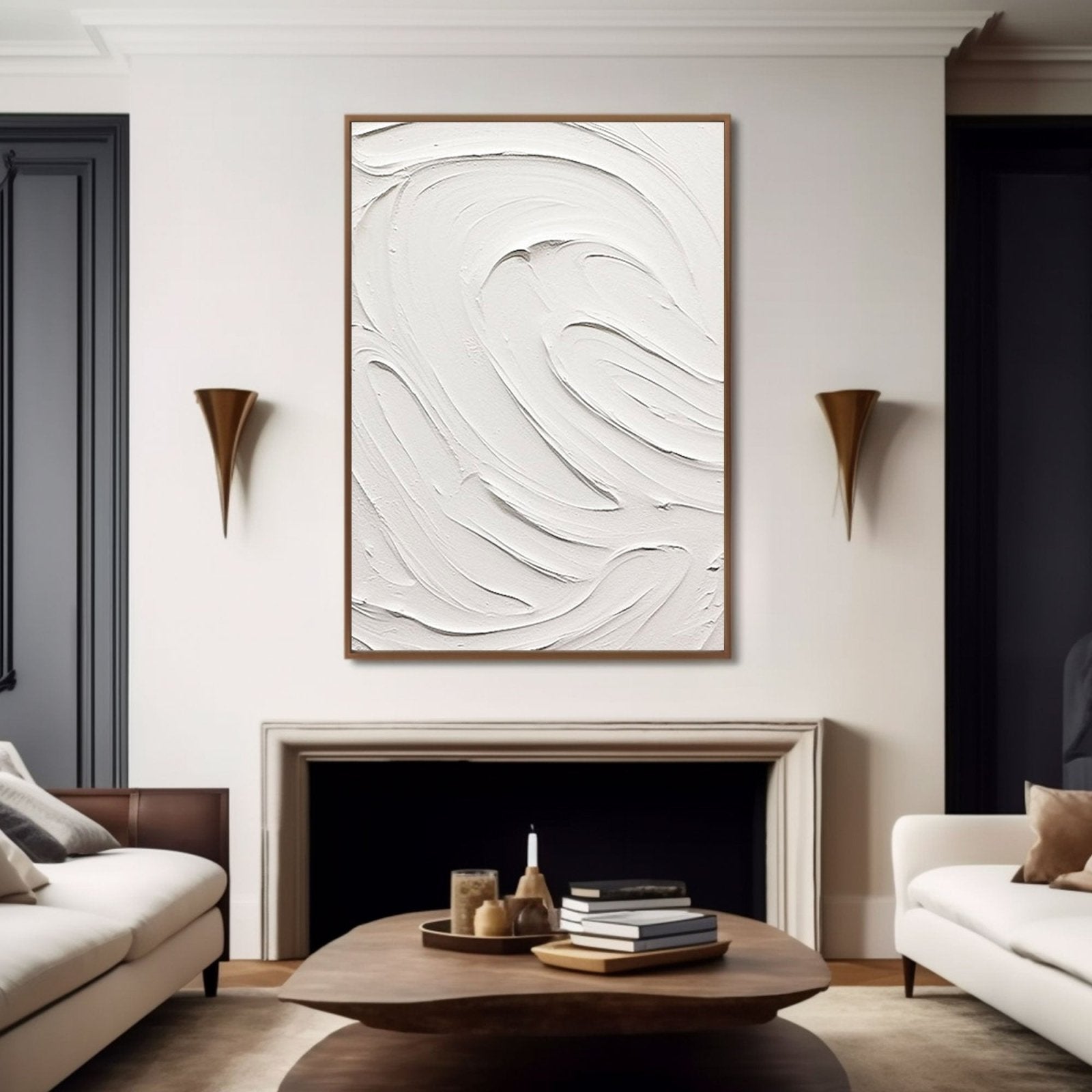 Plaster Painting "Eternal Whirl"