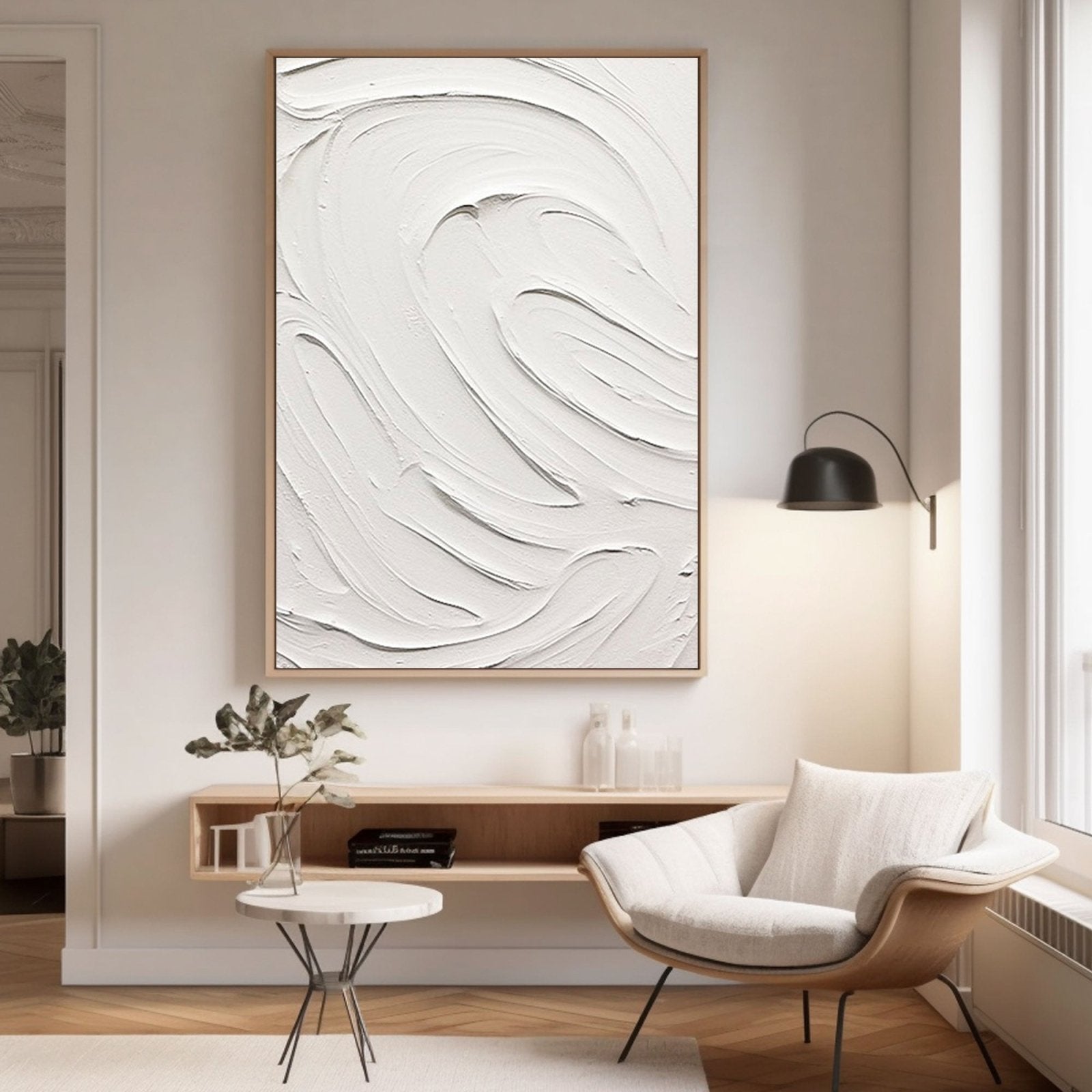 Plaster Painting "Eternal Whirl"