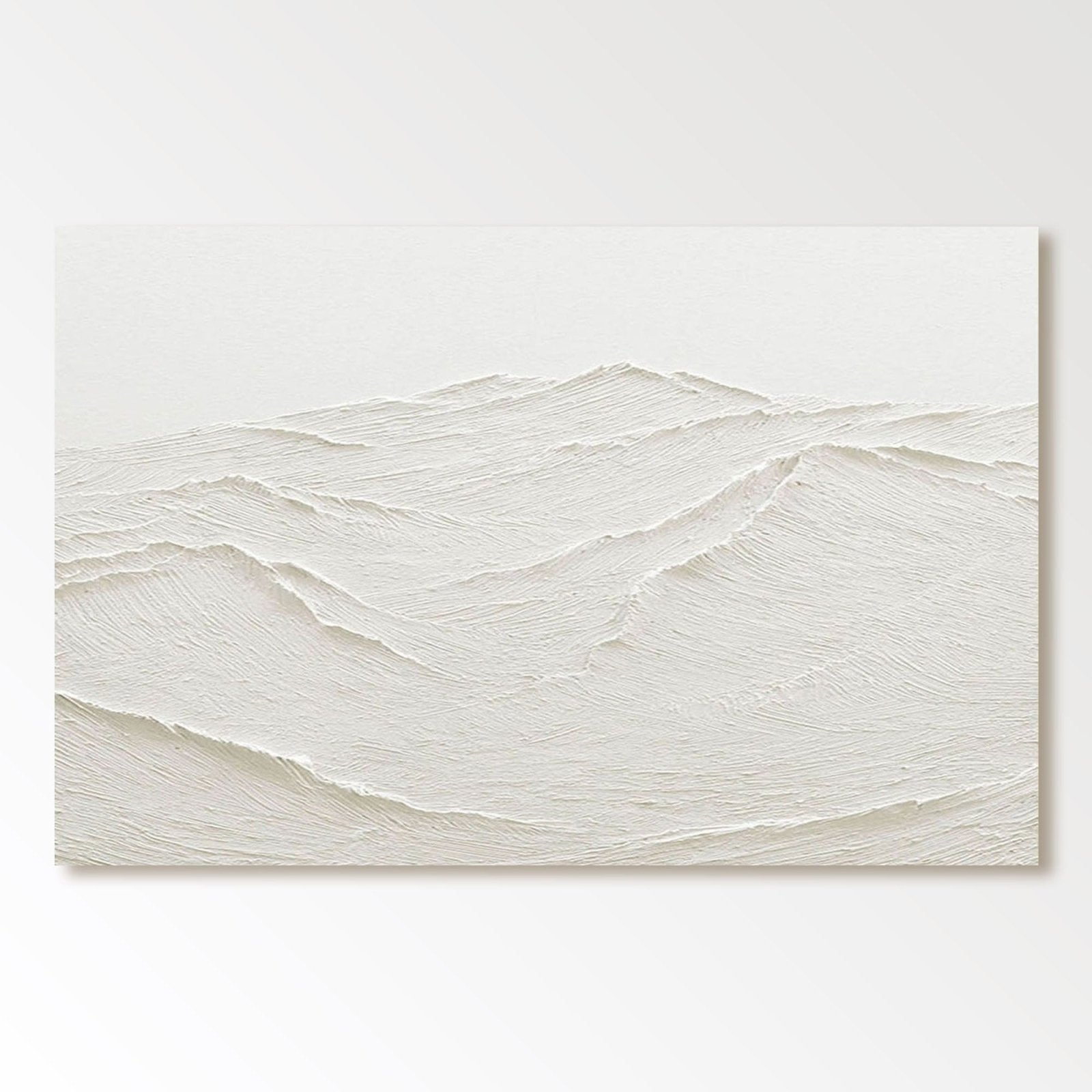 Plaster Painting  "Ethereal Ridges"
