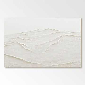 Plaster Painting  "Ethereal Ridges"