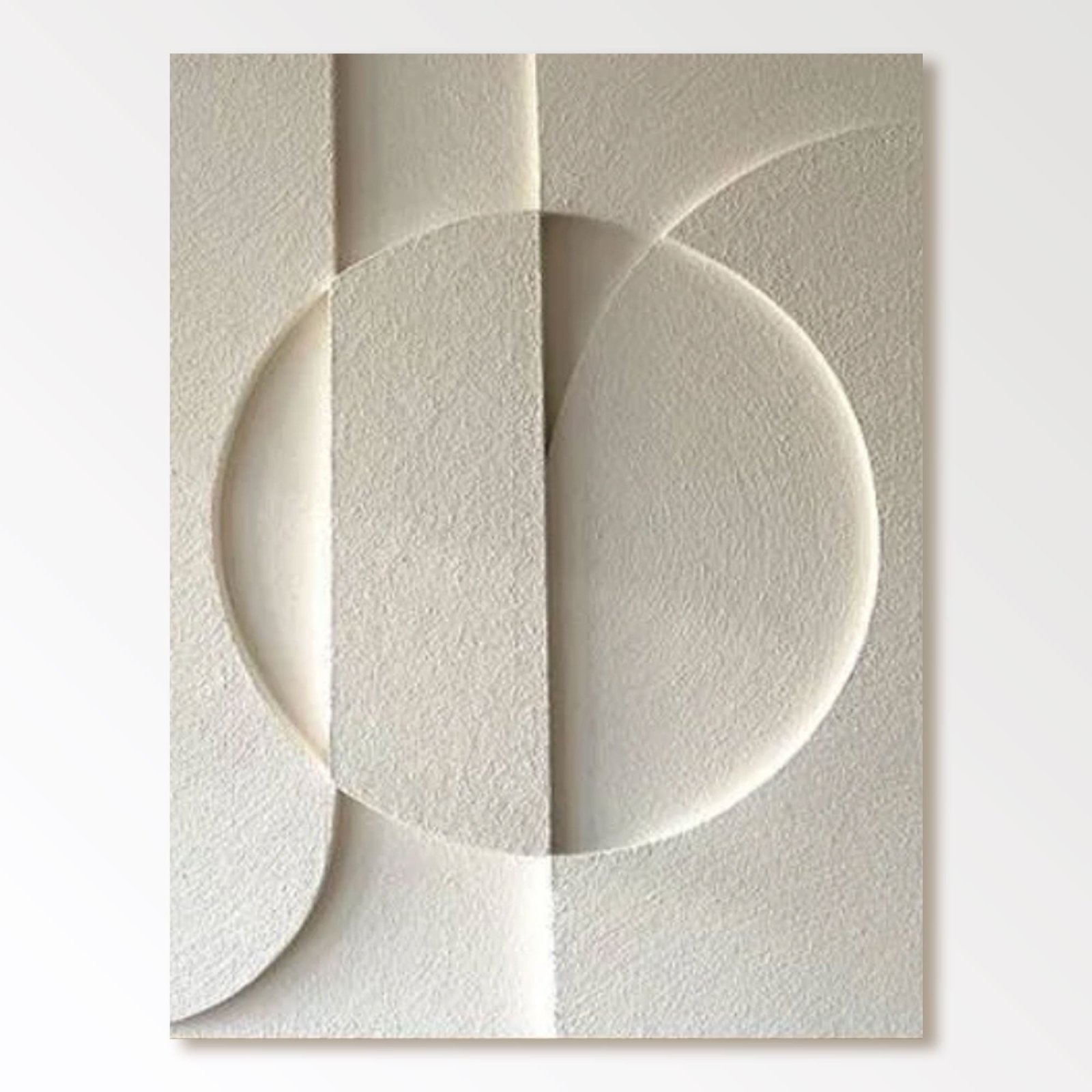 Gipsmaleri "Géométrie Tactile"