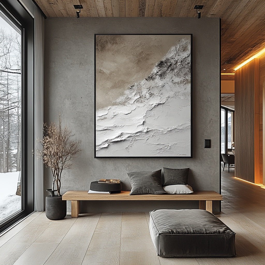 Gipsmaleri "Horizons Inconnus"