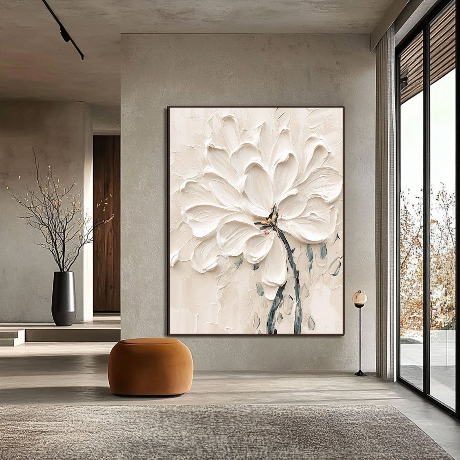 Plaster Painting "Jardin Enchanté"