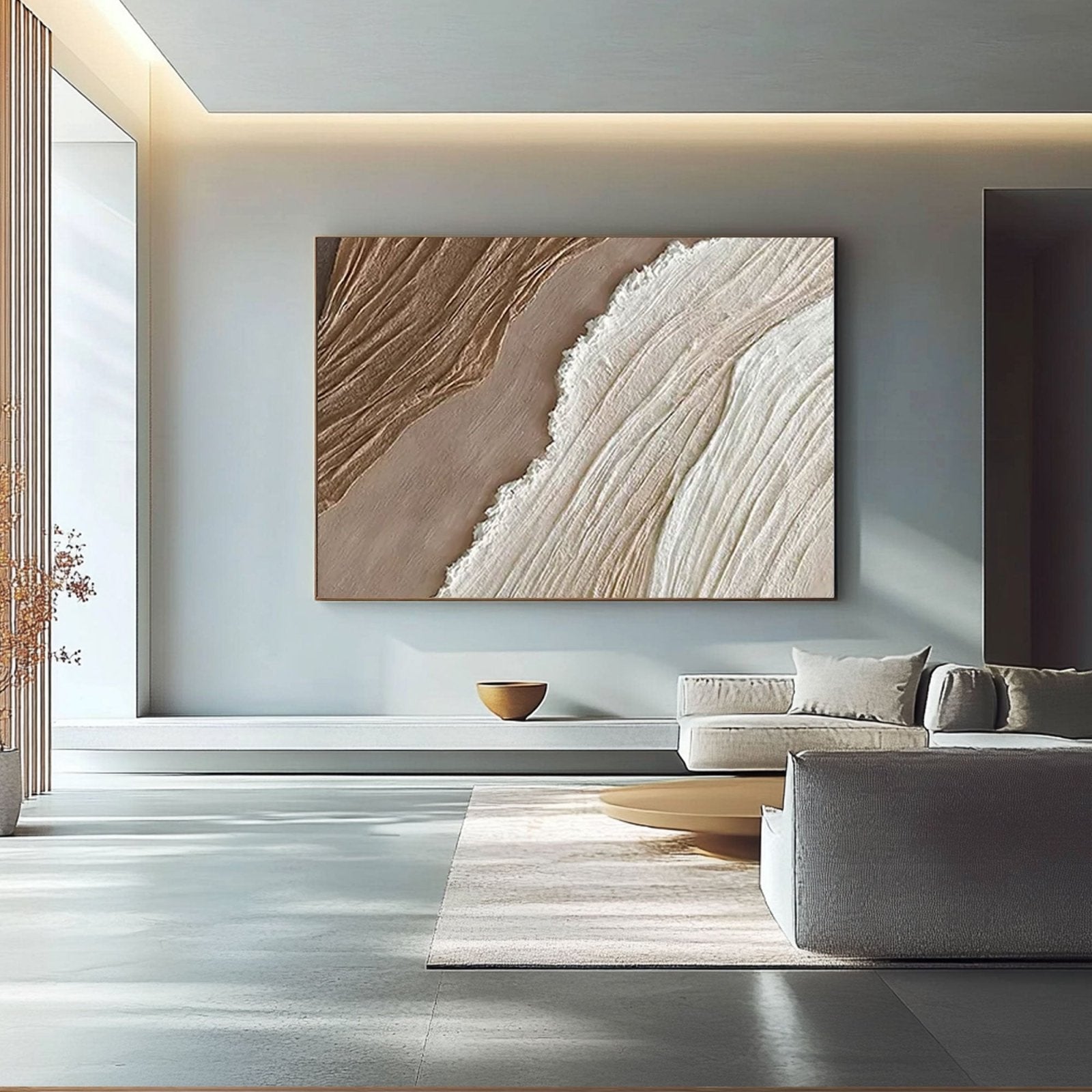 Plaster Painting "Linéveil“