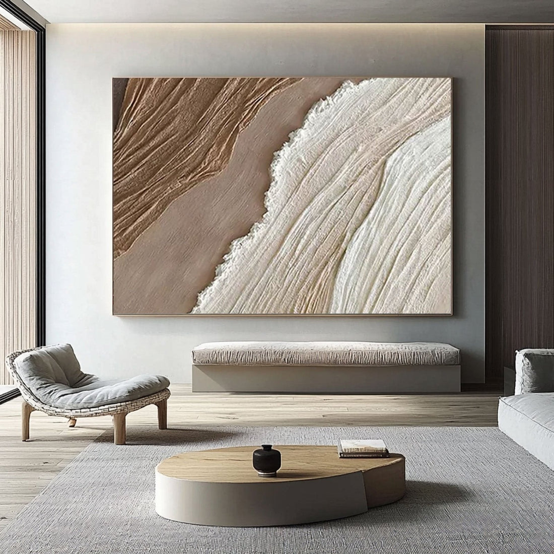Plaster Painting "Linéveil“