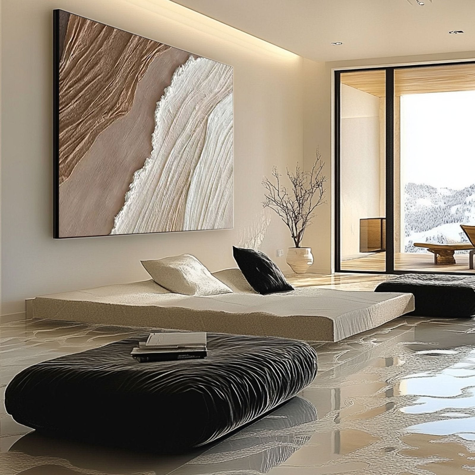 Plaster Painting "Linéveil“