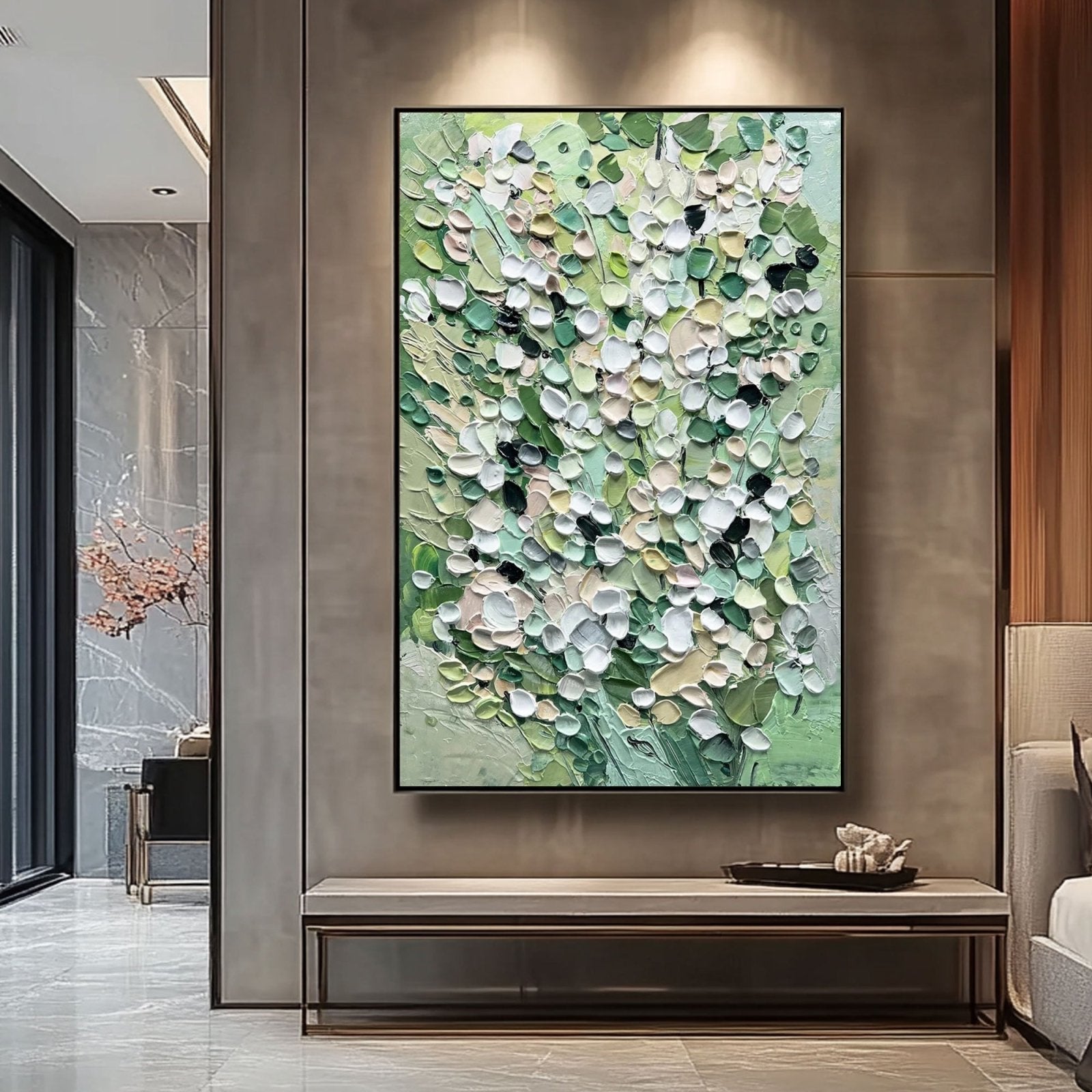 Plaster Painting  "Memoria del Brote“