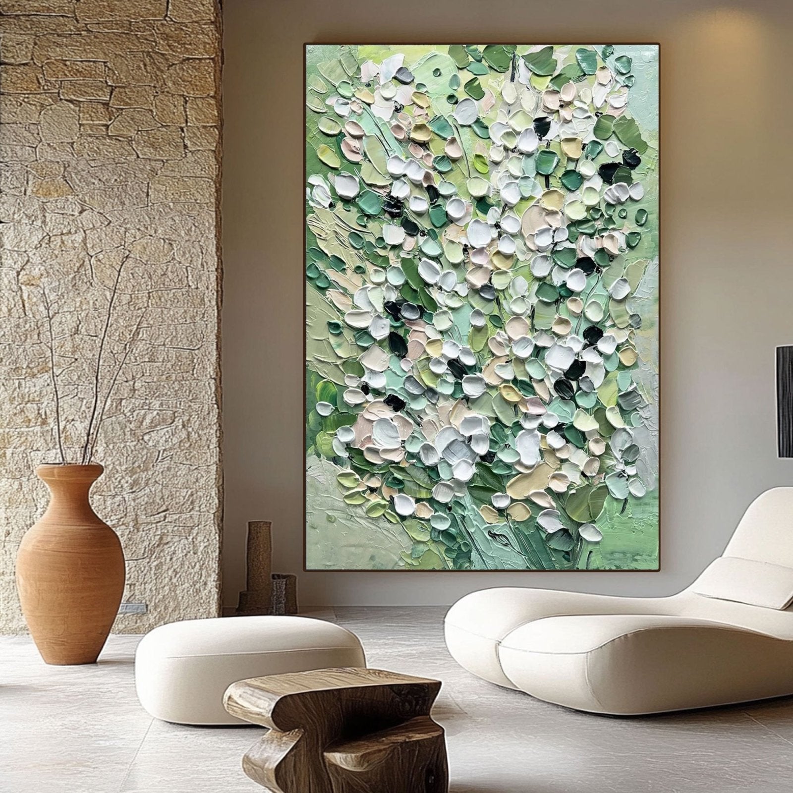 Plaster Painting  "Memoria del Brote“