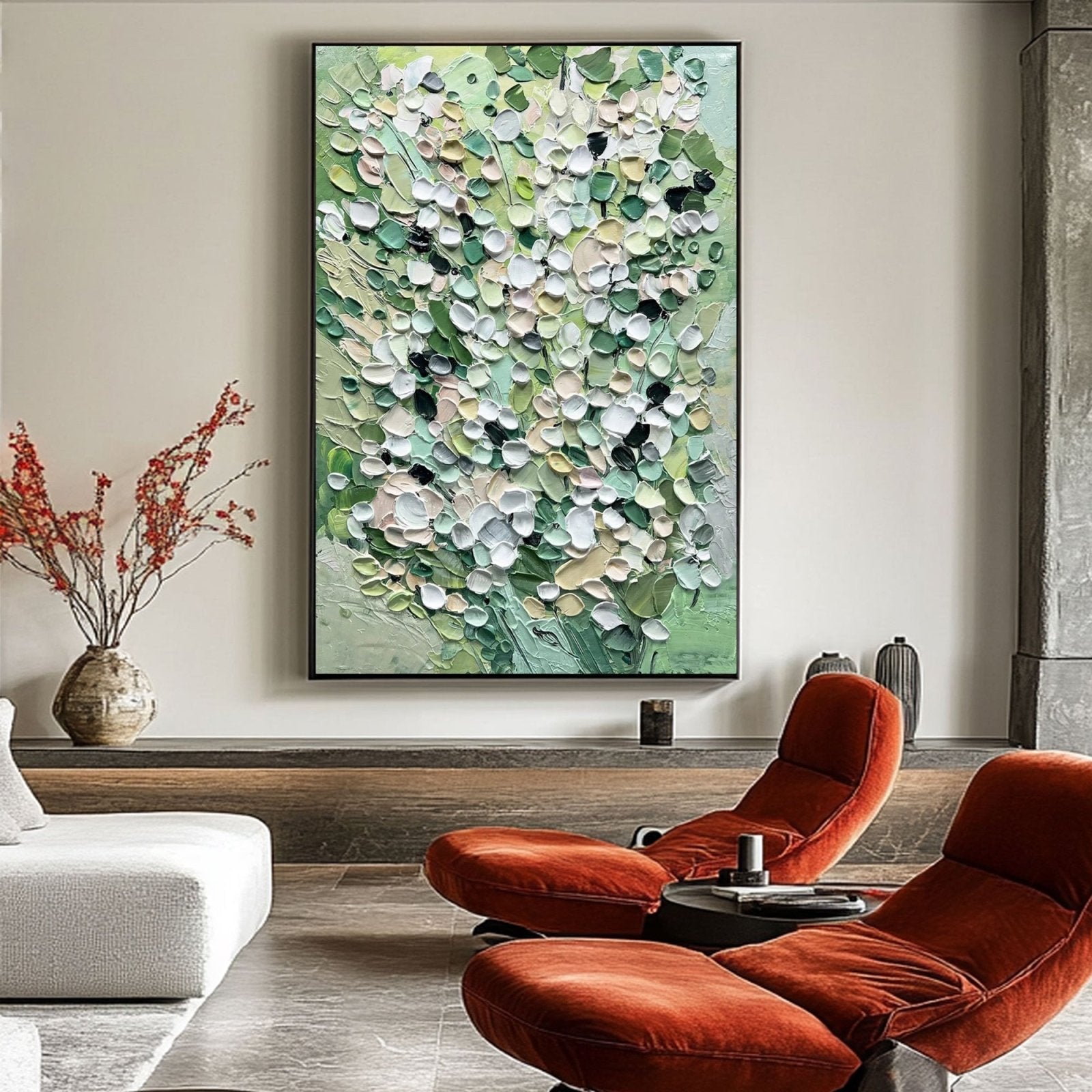 Plaster Painting  "Memoria del Brote“