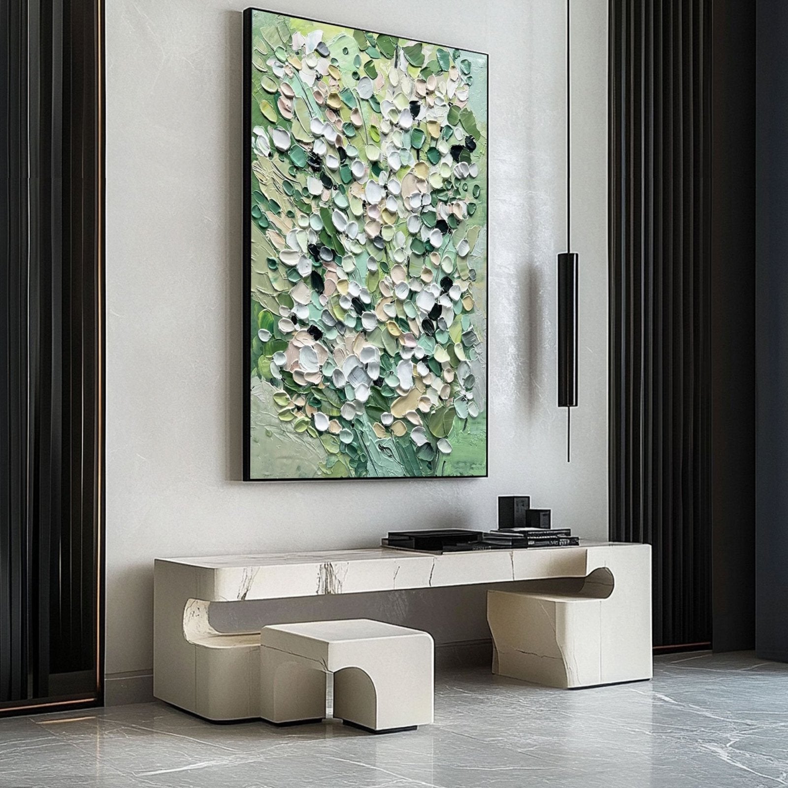 Plaster Painting  "Memoria del Brote“