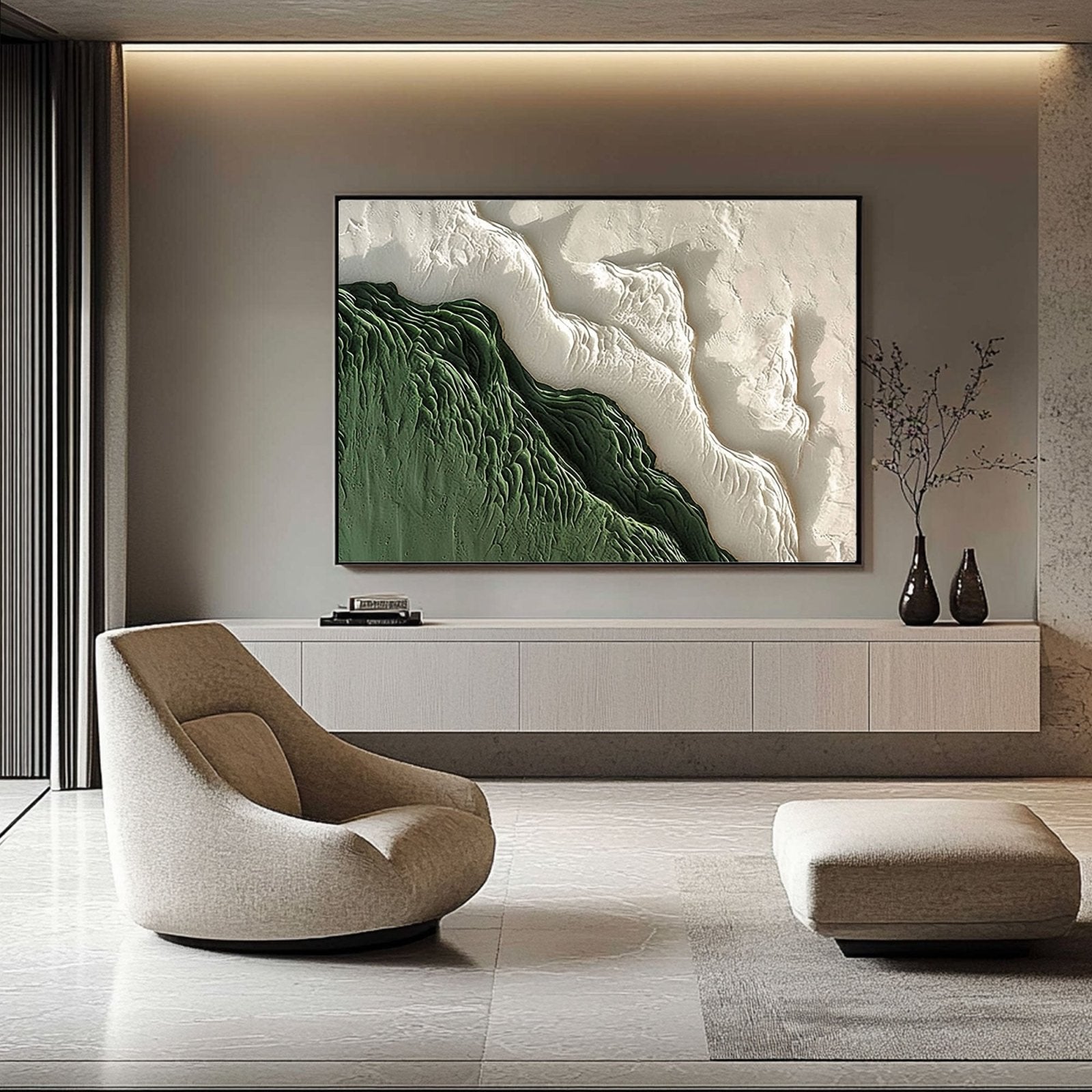 Plaster Painting "Montivale”