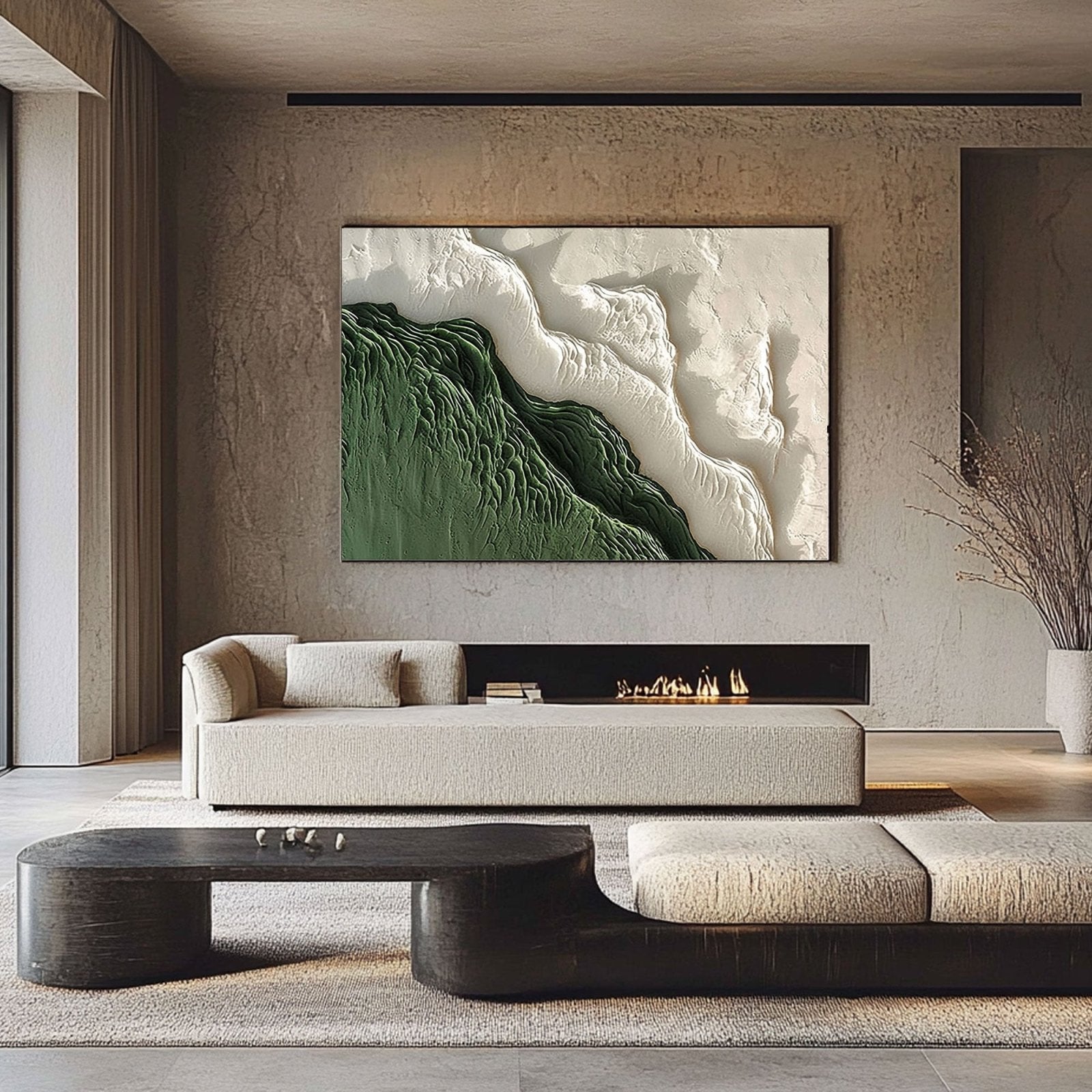 Plaster Painting "Montivale”