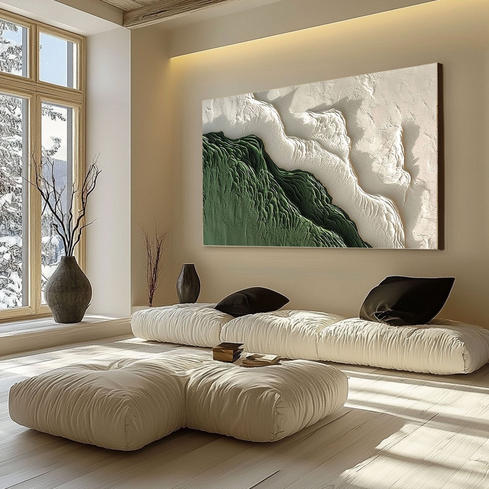 Plaster Painting "Montivale”