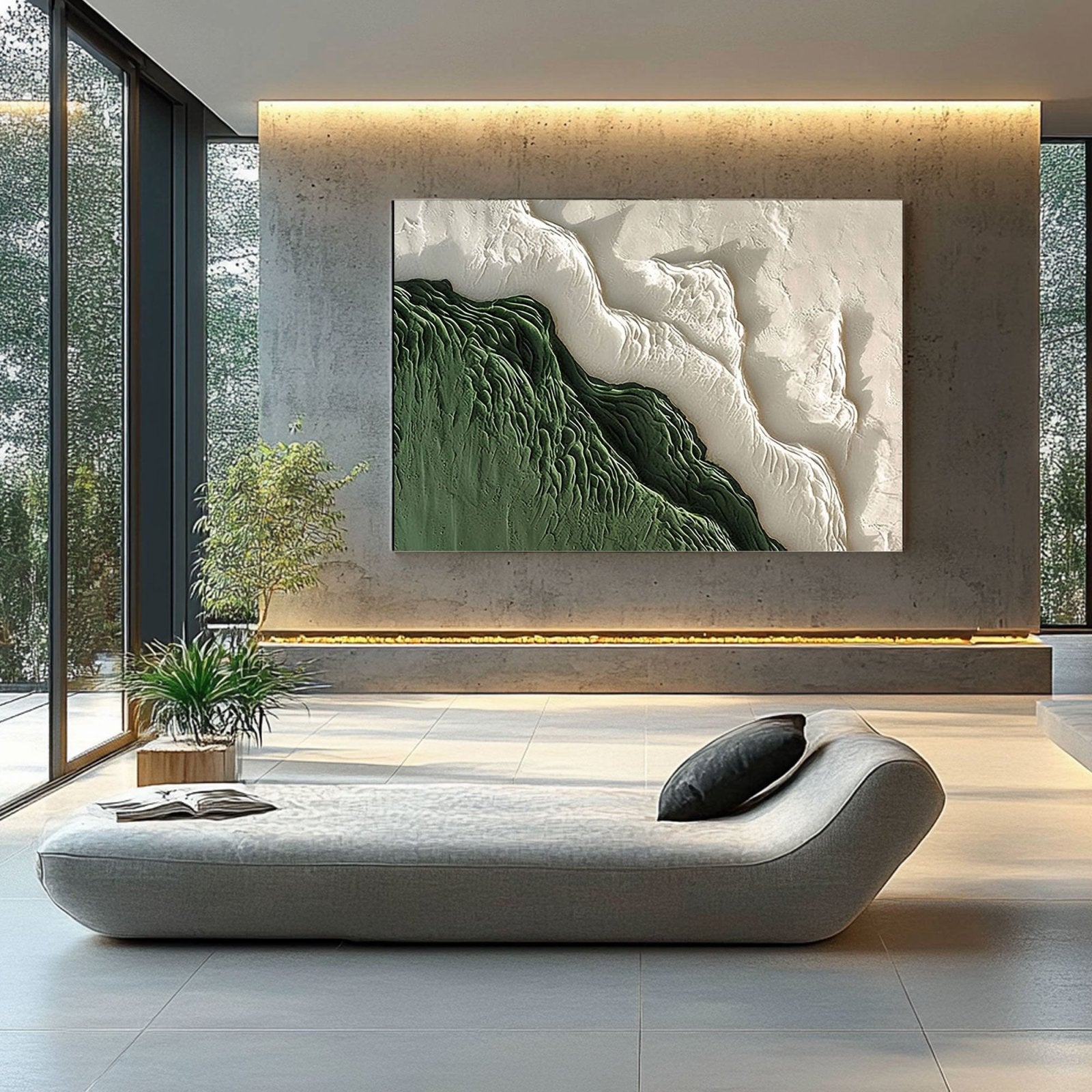 Plaster Painting "Montivale”