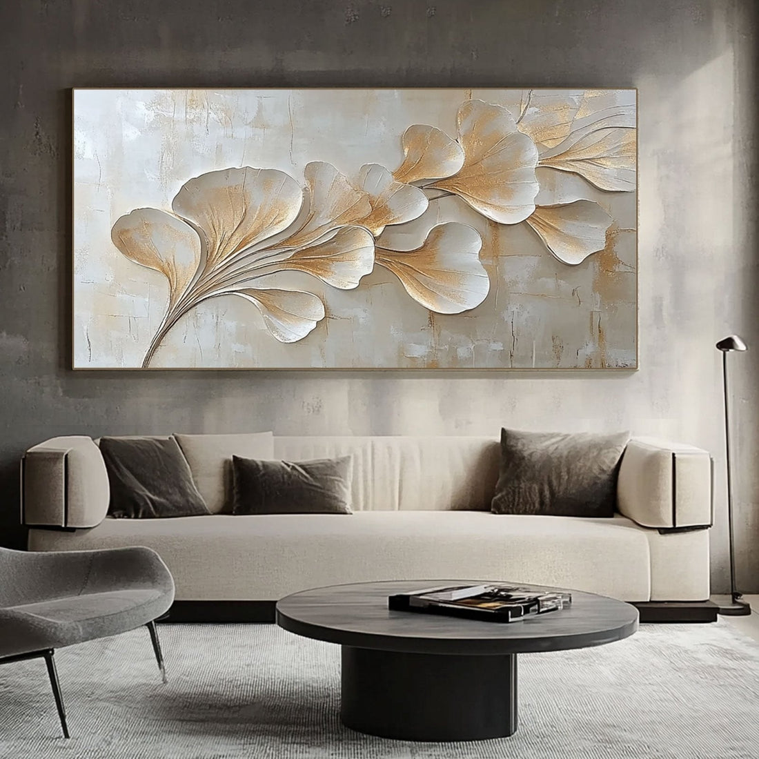 Plaster Painting "Nephele"