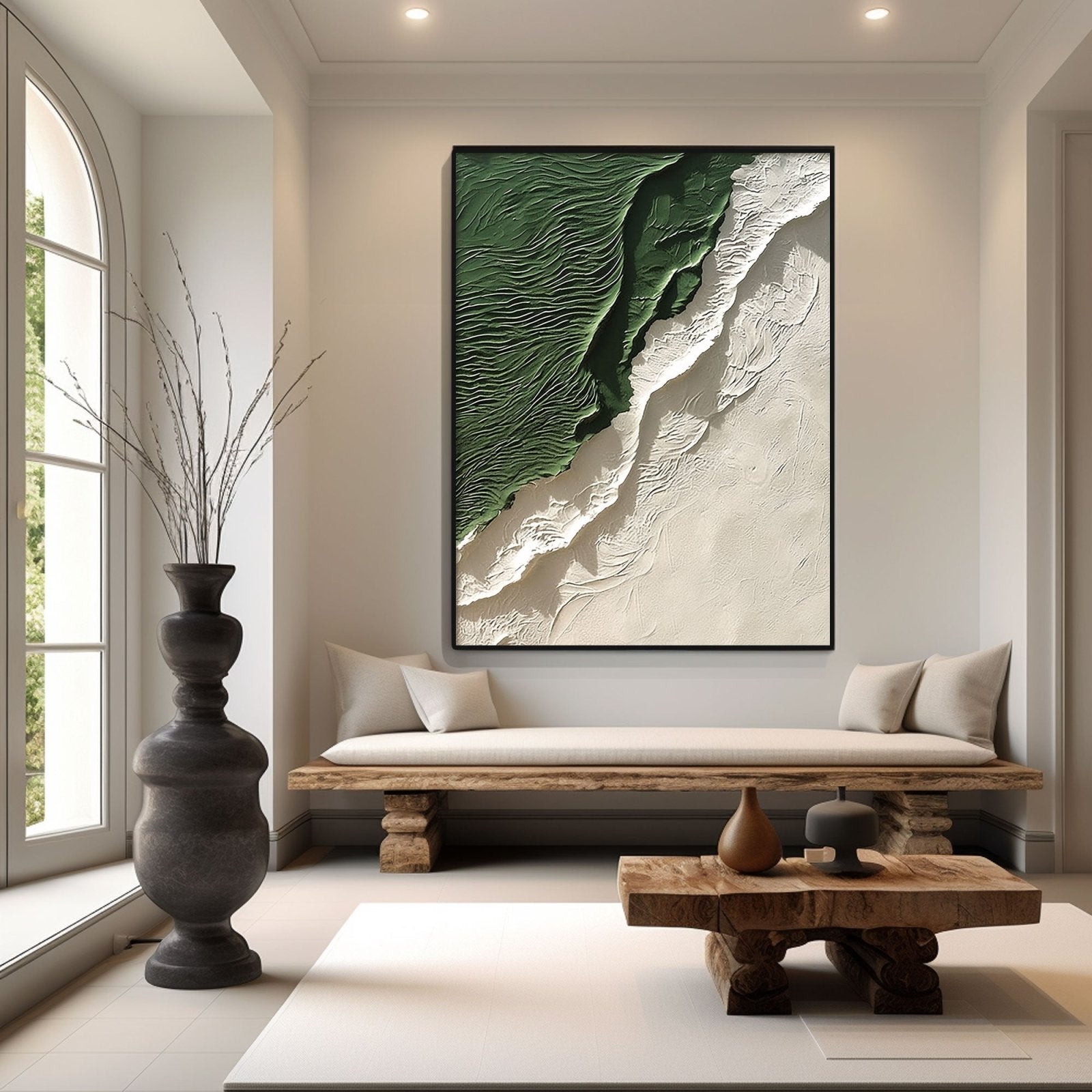 Plaster Painting “Printemps"