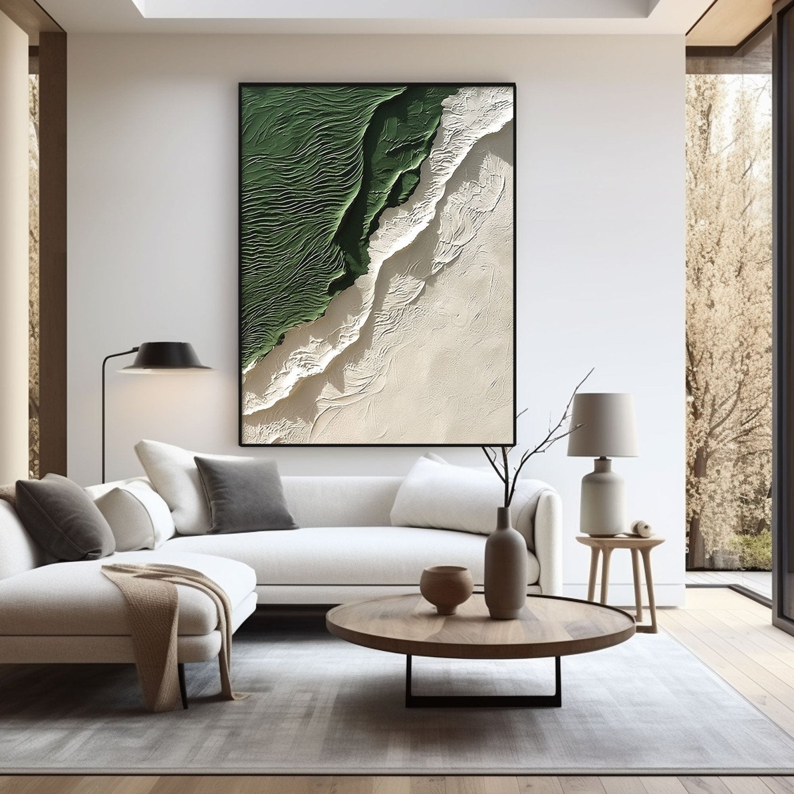 Plaster Painting “Printemps"
