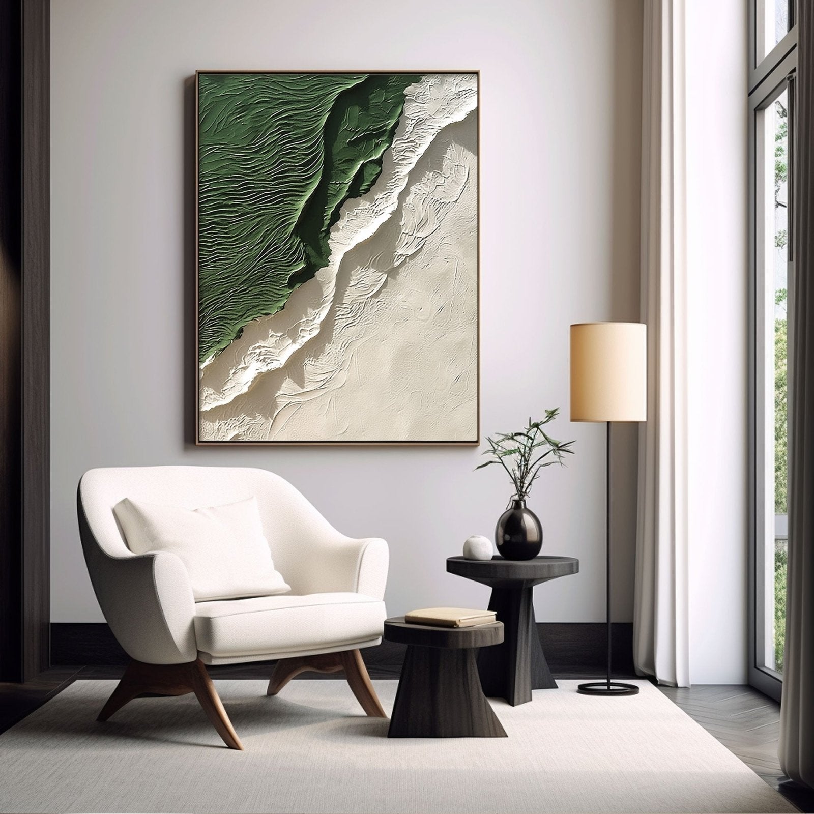 Plaster Painting “Printemps"