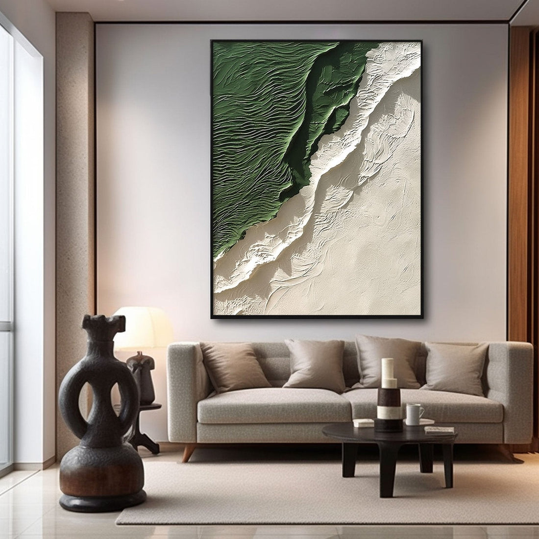 Plaster Painting “Printemps"