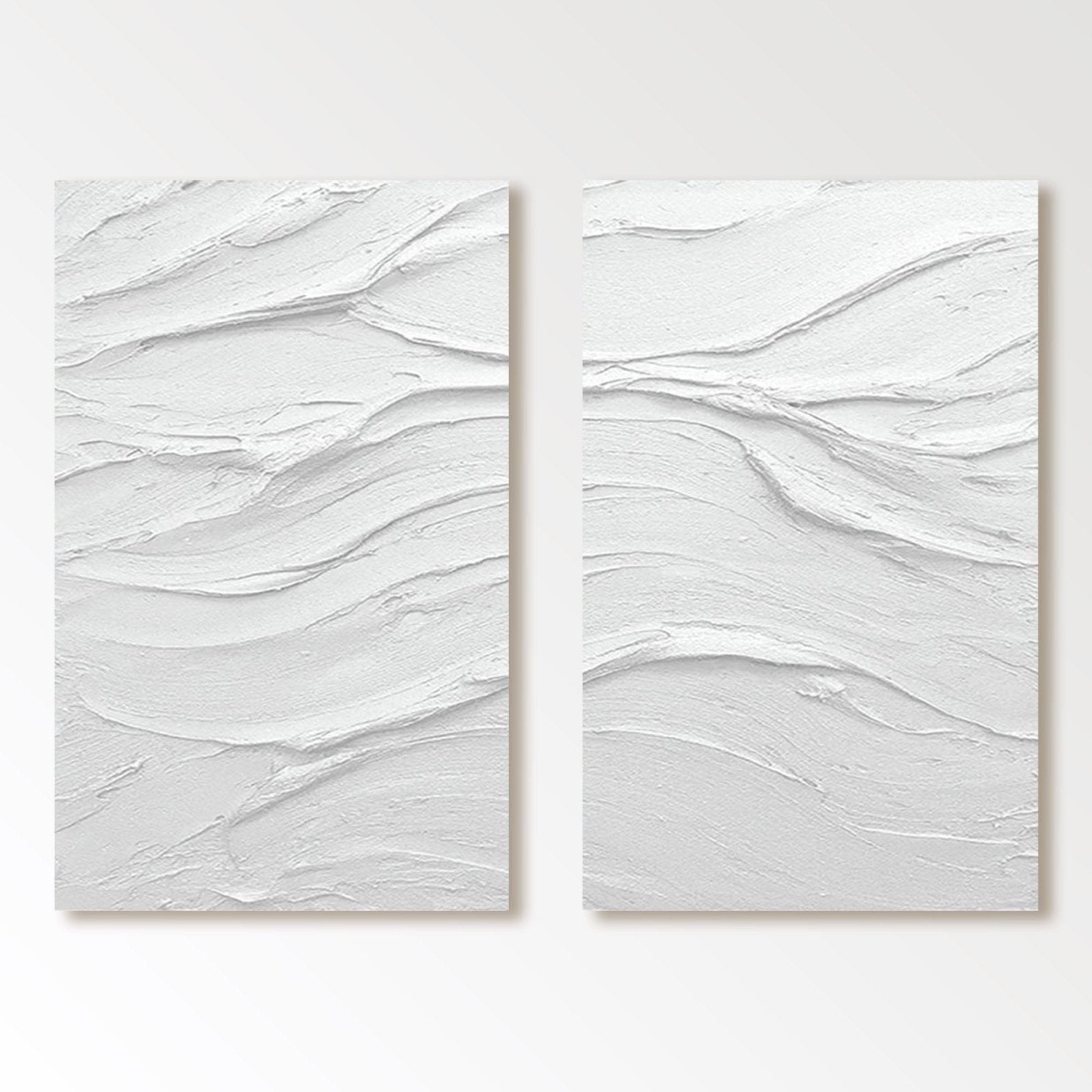 Plaster Painting "Quiet Grace"