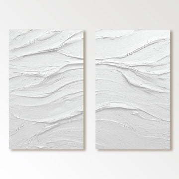 Plaster Painting "Quiet Grace"