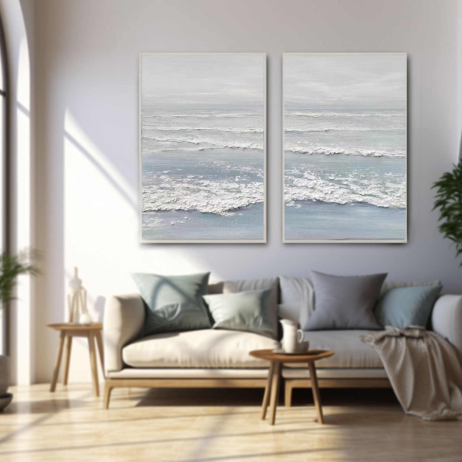 Gipsgemälde „Heiliger Horizont“
