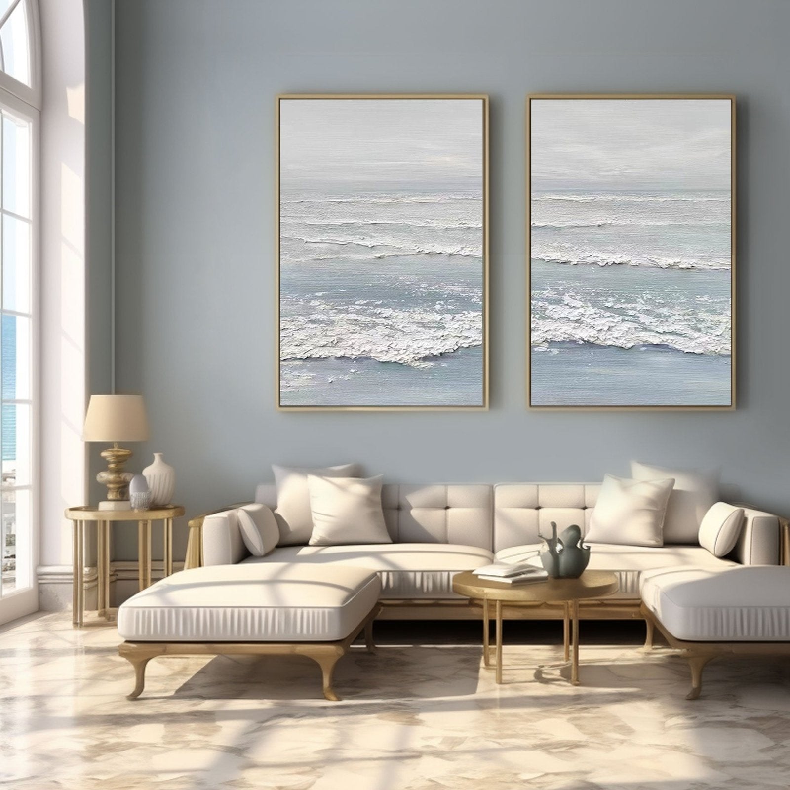 Gipsgemälde „Heiliger Horizont“