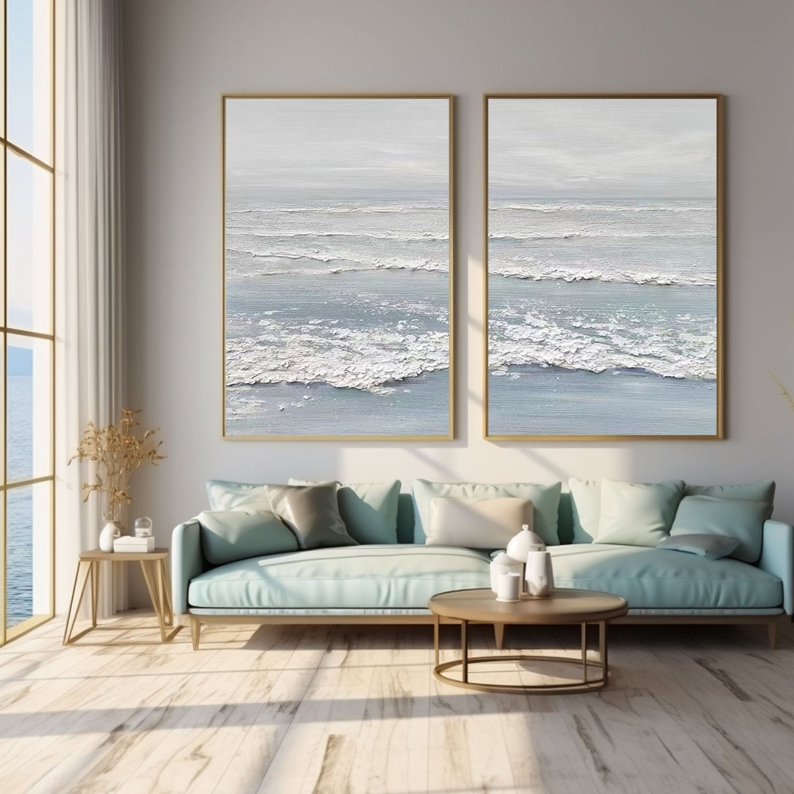 Gipsgemälde „Heiliger Horizont“