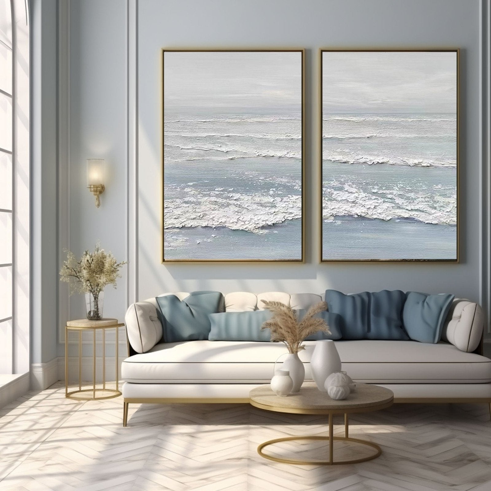 Gipsgemälde „Heiliger Horizont“