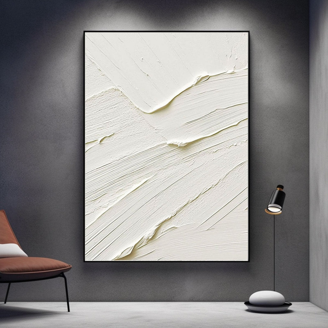 Plaster Painting "Silent Serenade"