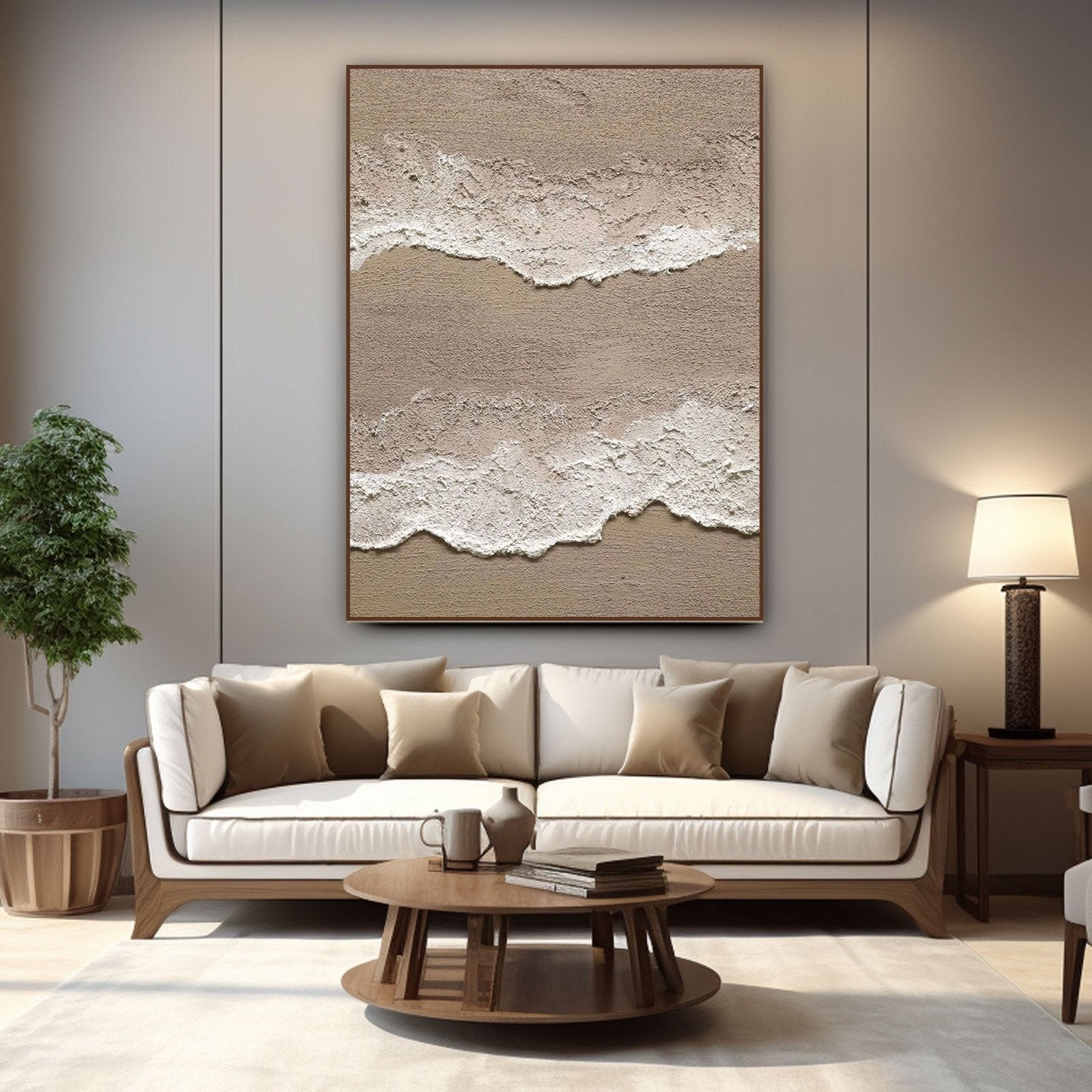 Plaster Painting "Sonata"