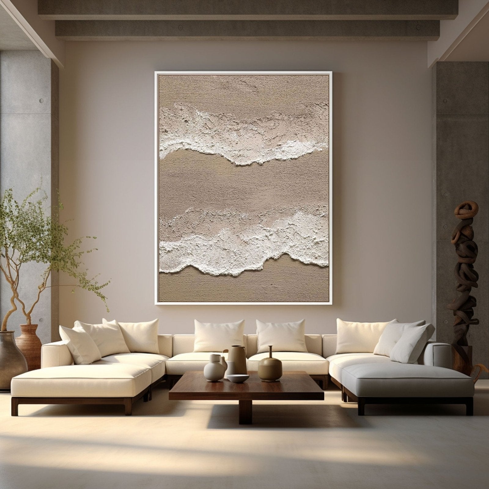 Plaster Painting "Sonata"