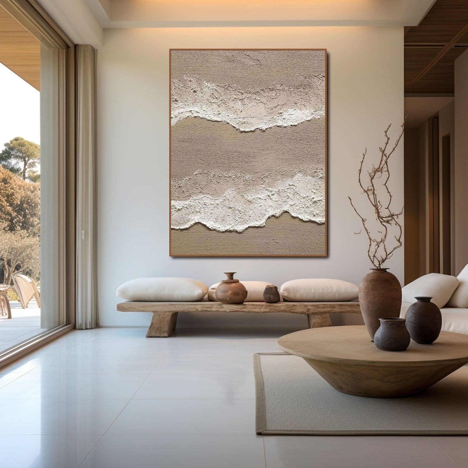 Plaster Painting "Sonata"