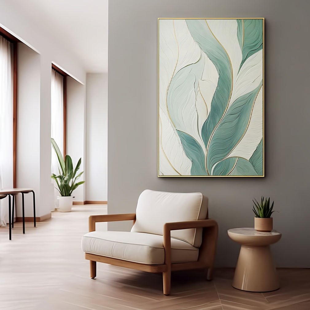 Plaster Painting "Souffle de Nature"