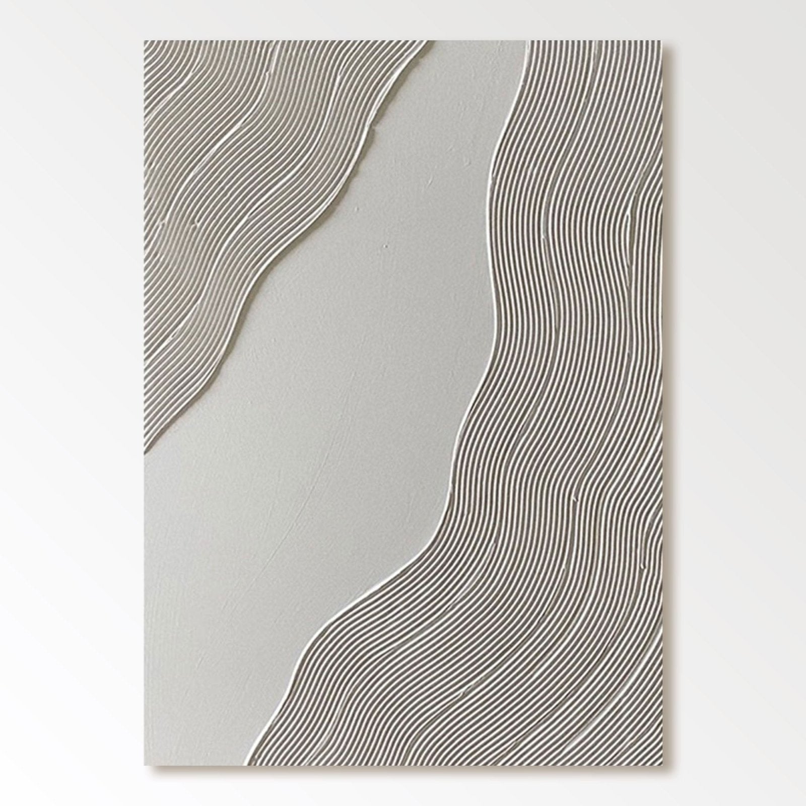 Plaster Painting "Streamline"