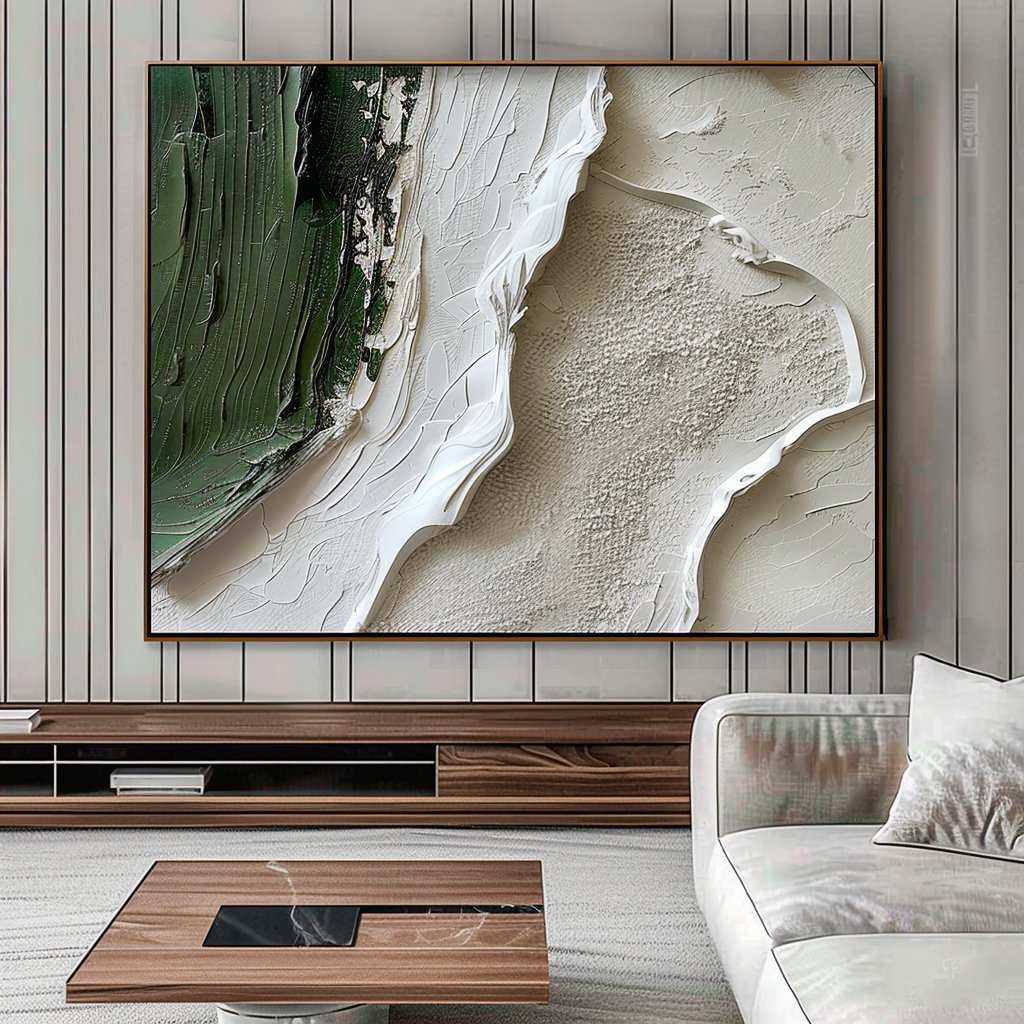 Plaster Painting "Textures of Nature"