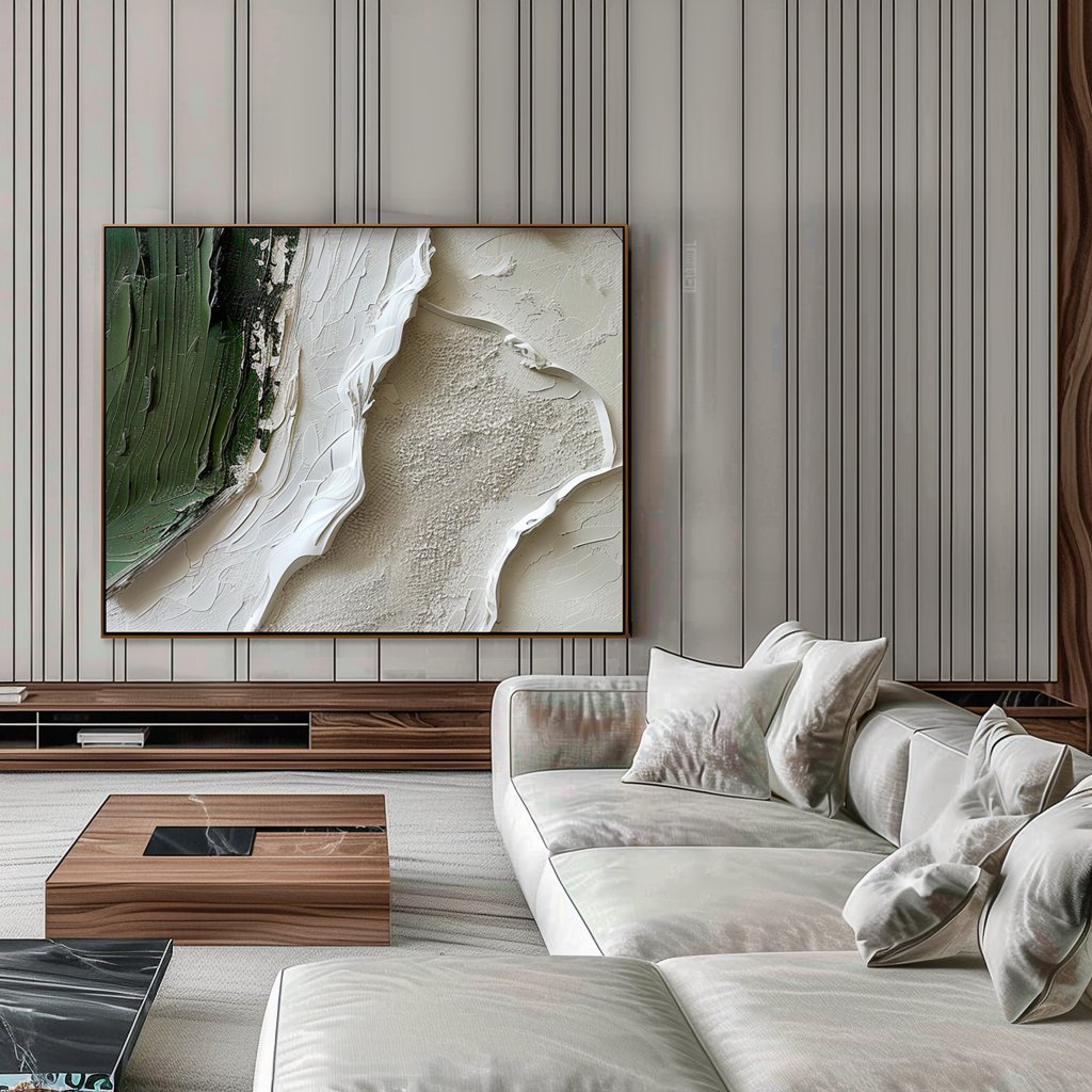 Plaster Painting "Textures of Nature"