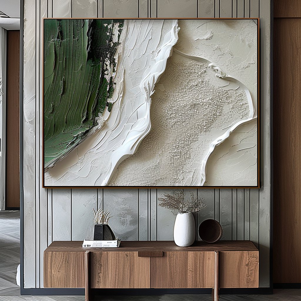Plaster Painting "Textures of Nature"