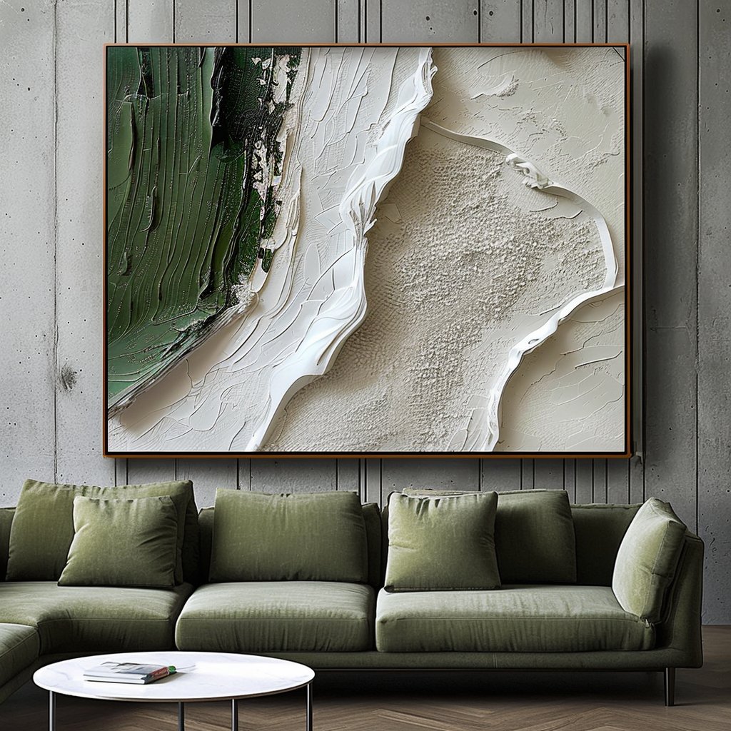 Plaster Painting "Textures of Nature"