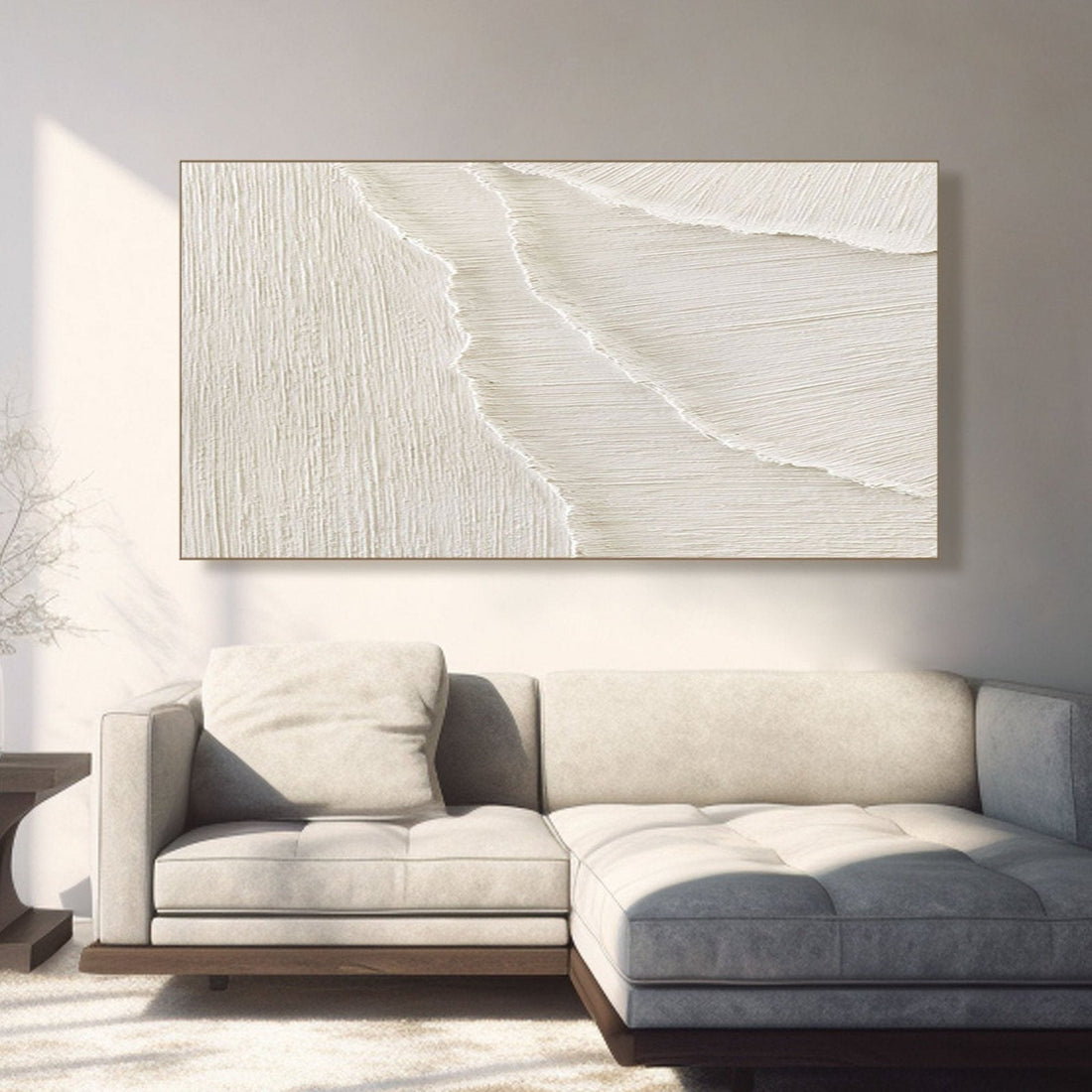 Plaster Painting "Traces of Tenderness"