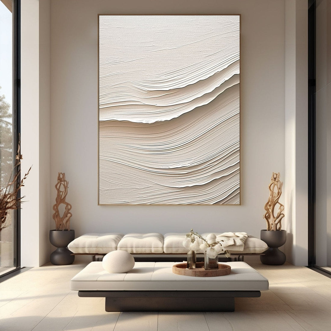 Plaster Painting "Vent"