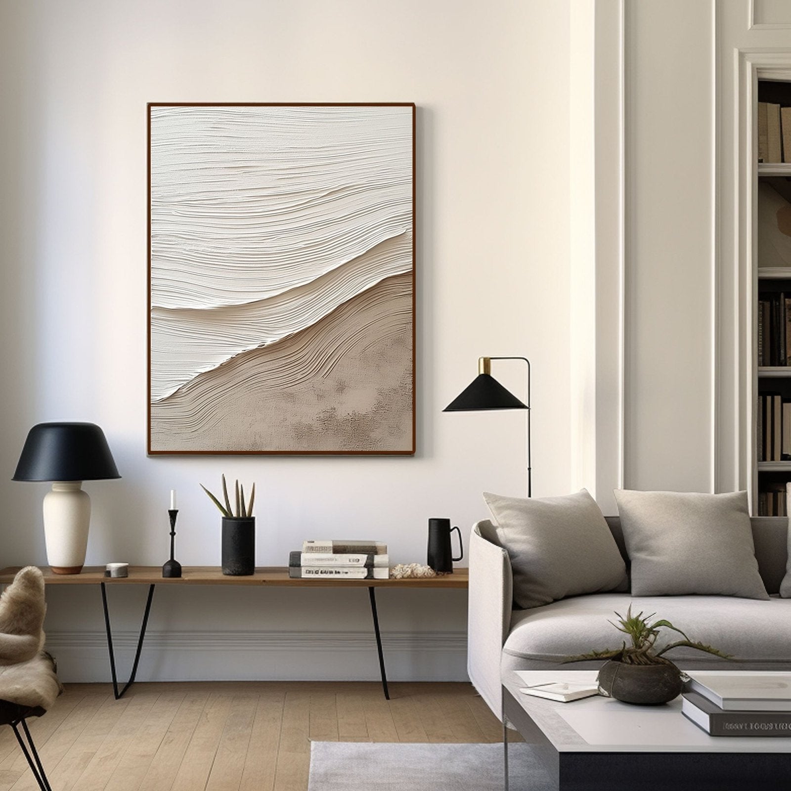 Plaster Painting "Voile"