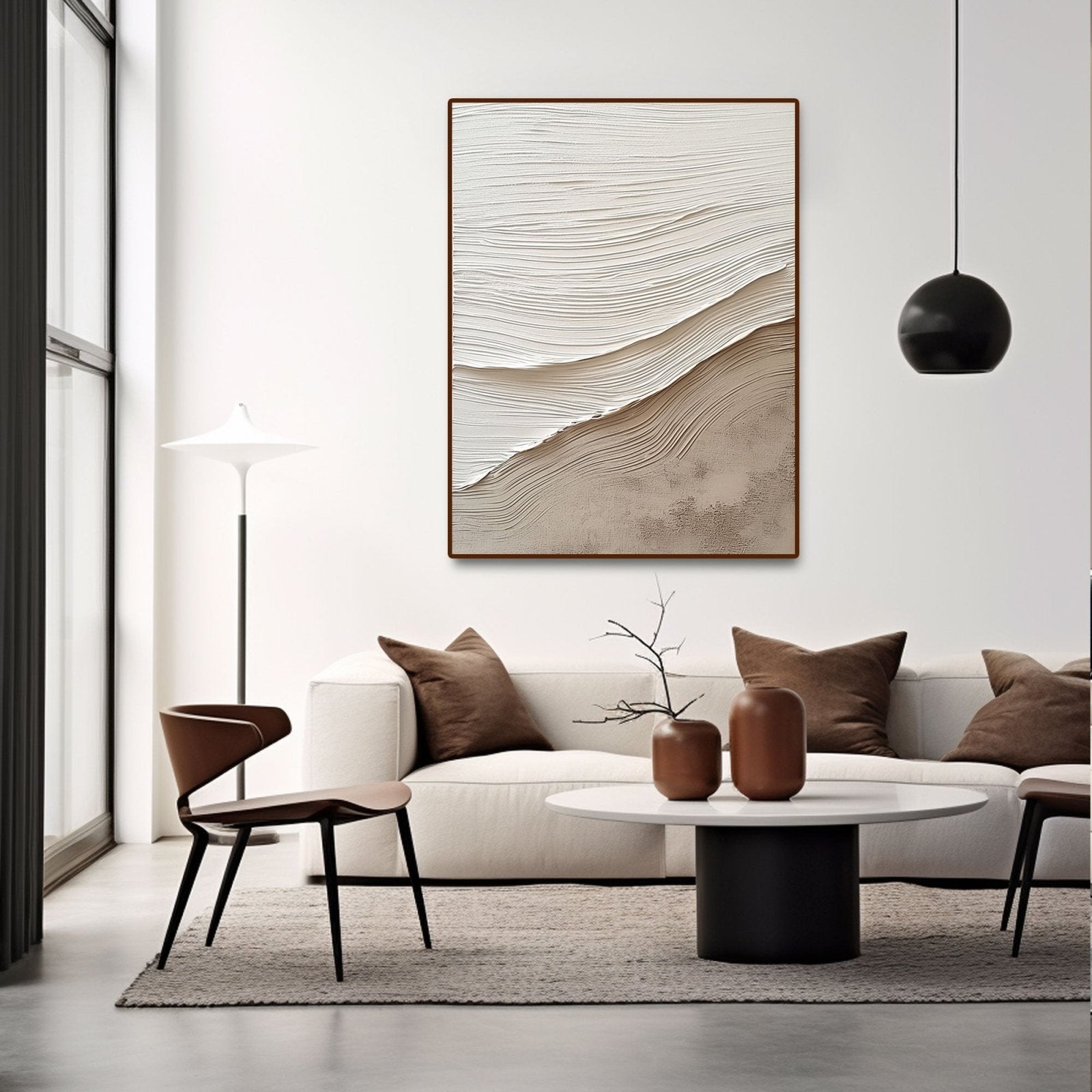 Plaster Painting "Voile"