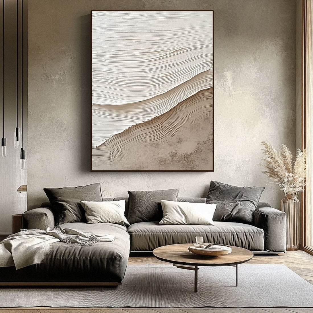 Plaster Painting "Voile"