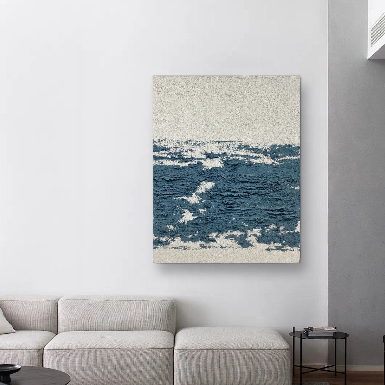 Gipsstrukturbild „Oceanic“