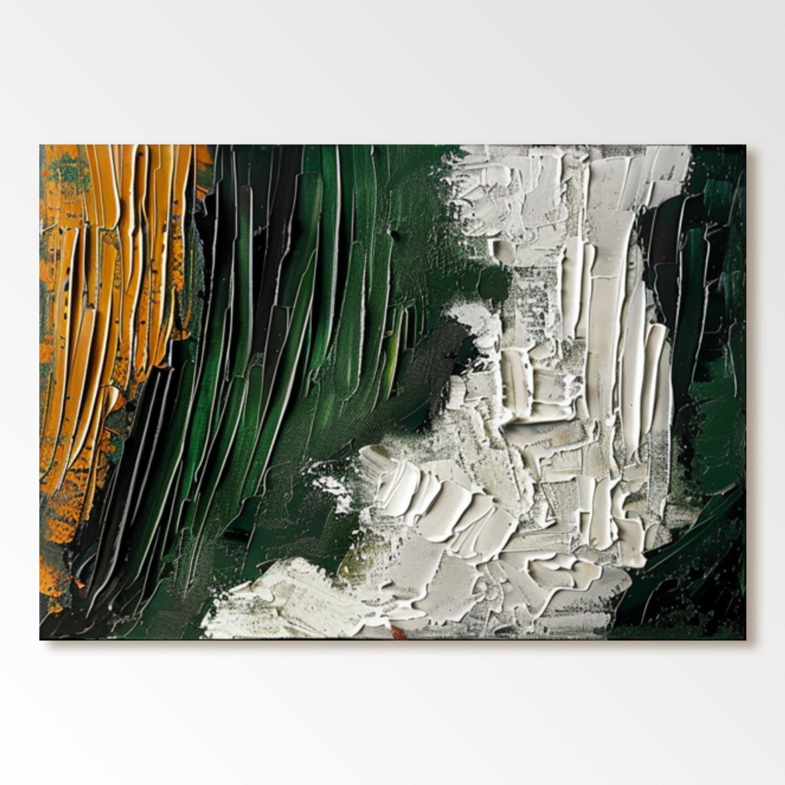 Plaster Wall Art "Autumn's Embrace"