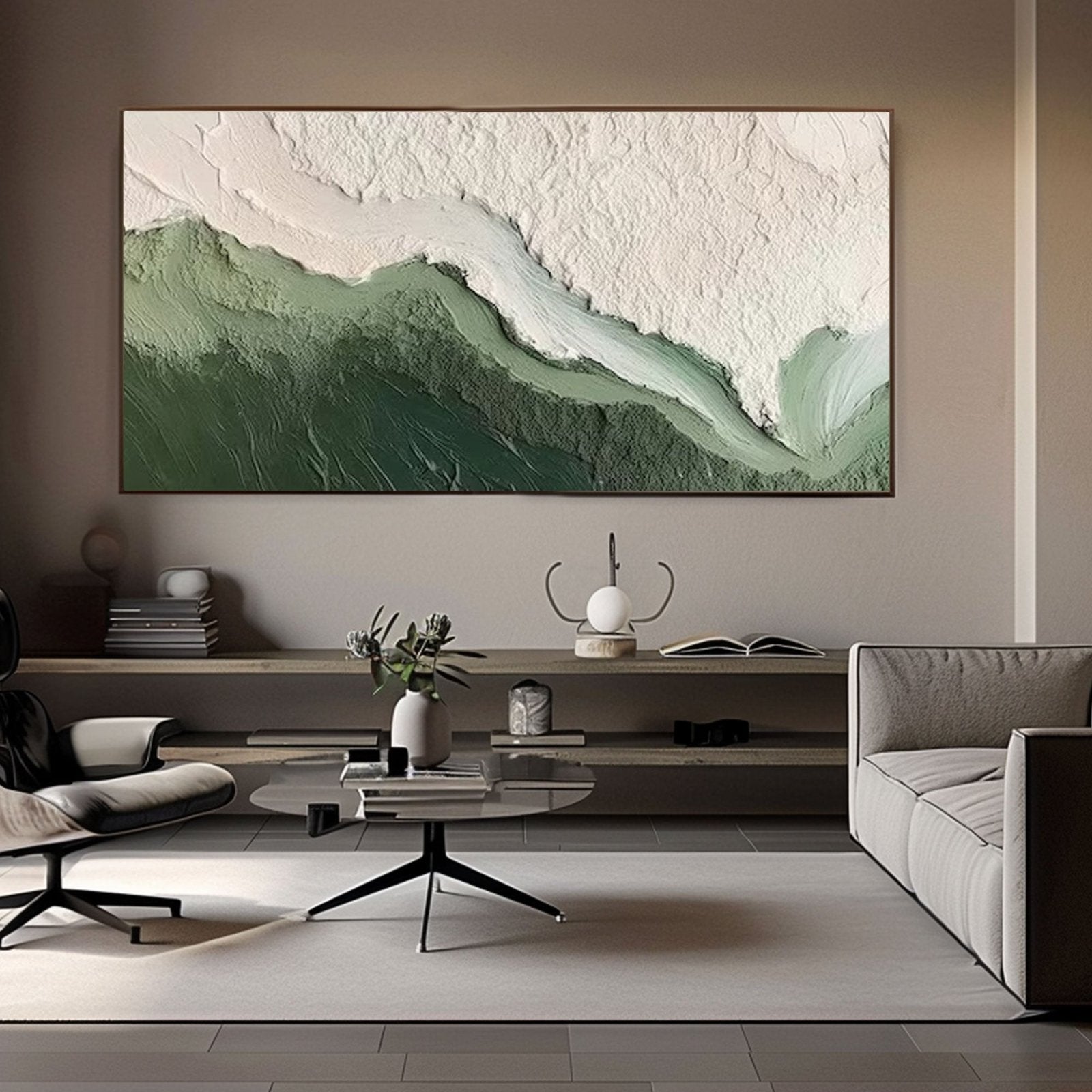 Plaster Wall Art  "Esprit"