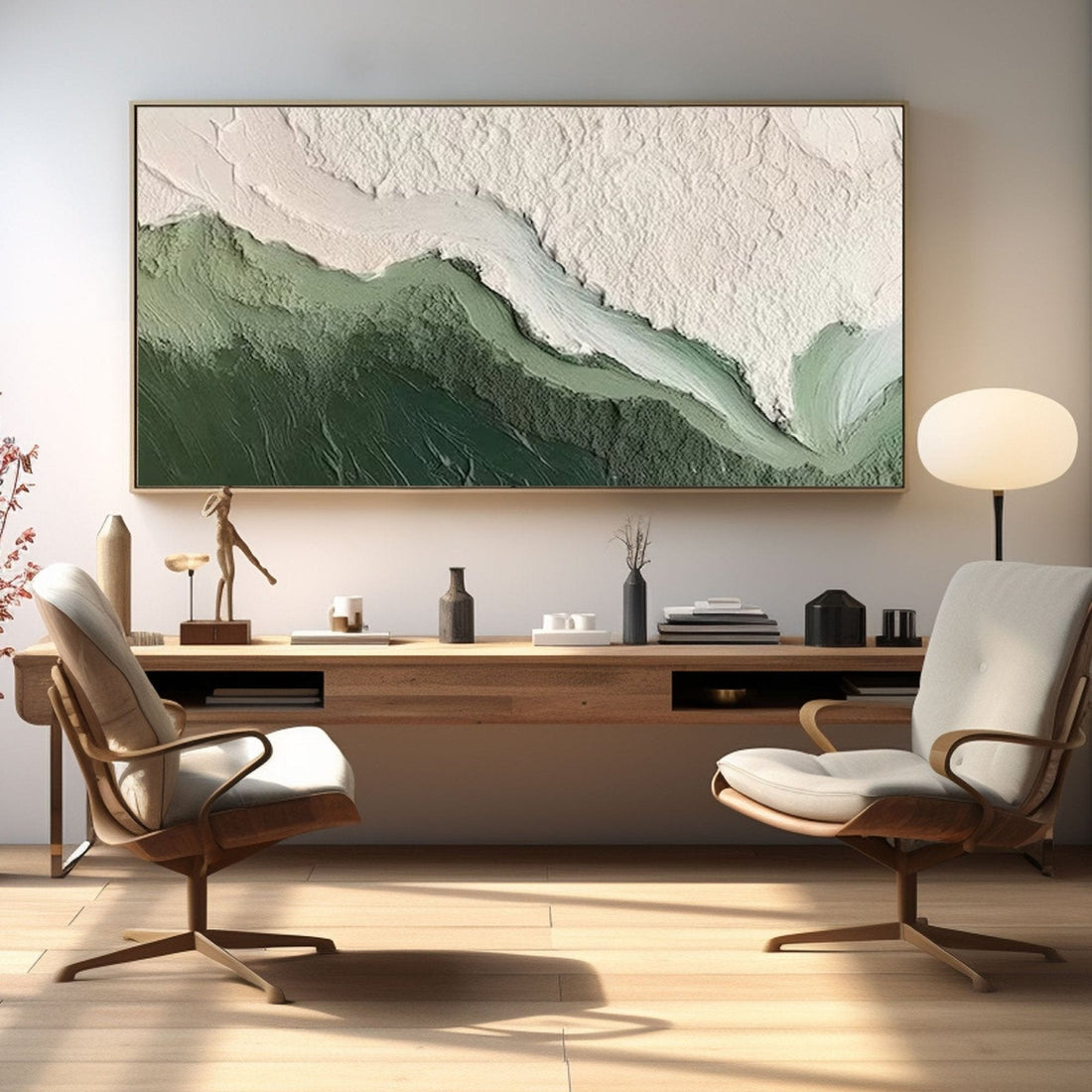 Plaster Wall Art  "Esprit"